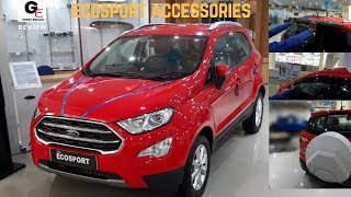 Ford Ecosport Accessories  Modified Ecosport  2018 Ford Ecosport with prices [upl. by Chace]