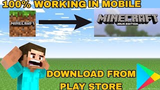 HOW TO DOWNLOAD MINECRAFT JAVA FREE IN MOBILE [upl. by Arlin318]