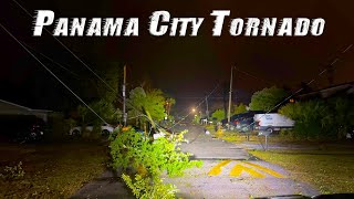 Panama City FL Early Morning Tornado and Aftermath 192024 [upl. by Nitram]