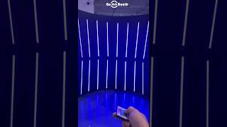 360 led Photo Booth enclosure  GO360BOOTH [upl. by Llenrahs]