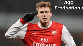 Nicklas Bendtners 45 goals for Arsenal FC [upl. by Narcis]