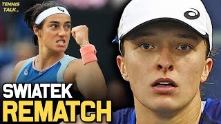 Swiatek vs Garcia Rematch at WTA Finals 2022  Pegula Sakkari Replay  Tennis News [upl. by Nas]