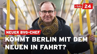 BVGChef Falk will Bus amp Bahn stärken [upl. by Nowd331]