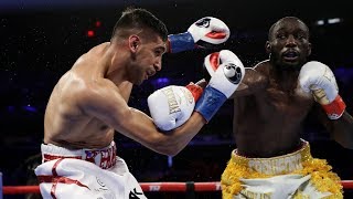 Terence Crawford vs Amir Khan Best Highlights HD [upl. by Teage86]