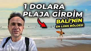 1 Dolara Plaja Gittiğim Balinin Uluwatu Bölgesine Hayran Oldum [upl. by Anelegna]