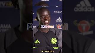 Kante THANK YOU is Iconic😂😂 football chelsea kante [upl. by Allimrac]