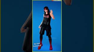 Fortnite Carefree Tiktok Emote With Red Roots Billie Eilish Skin Thicc 🍑😜😍 [upl. by Zoie]