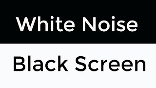 No Ads White Noise Black Screen  12 Hours of Peaceful Sleep and Study Sounds [upl. by Yorztif]