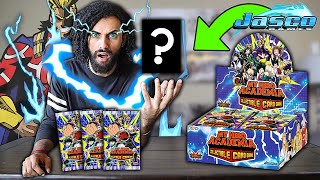 OPENING THE NEW 2021 MY HERO ACADEMIA CCG CARDS IT FINALLY HAPPENED GOLD ALMIGHT SPEECHLESS [upl. by Nauwtna]