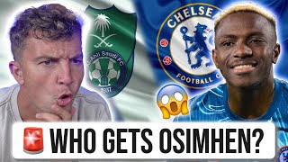 OSIMHEN TO CHELSEA NEWS  THE FINAL DECISION OF VICTOR OSIMHEN  AL AHLI vs CHELSEA [upl. by Terryn85]