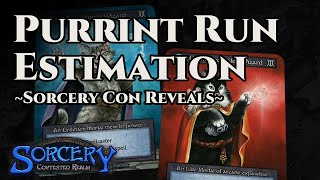 Sorcery TCG News  November 10th 2024 Print Run Estimation [upl. by Colvert]