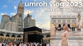 UMROH VLOG 2023 full trip madinah  mekkah indonesia [upl. by Donahue]