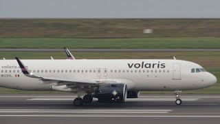 Volaris Airbus A320271N N529VL takeoff from PDX [upl. by Ahcsatan]