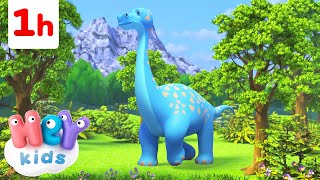 Les dinosaures 🦕  Chansons pour Enfants  HeyKids en Français [upl. by Kruger]