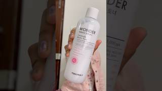 Wonder Ceramide mochi toner by TONYMOLY skincareroutine toner skincare beauty grwm ytshorts [upl. by Htims]