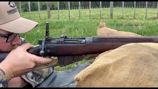 Shooting the Lee Enfield No4 MK1 [upl. by Merras355]