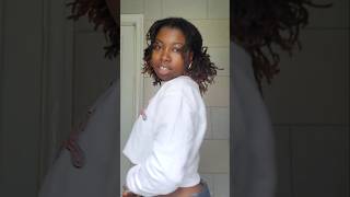 Quick 5 minute locs hairstyle [upl. by Sneed]