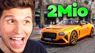 Ich kaufe den neuen BENTLEY für 2000000  GTA Online [upl. by Ojyllek]