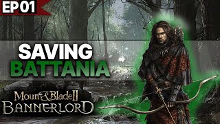 Saving Battania  Mount amp Blade II Bannerlord  Part 01 [upl. by Ennaira]