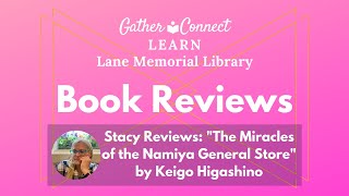 quotThe Miracles of the Namiya General Storequot by Keigo Higashino [upl. by Niamrej]