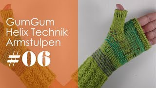 Stricken mit eliZZZa  Helix GumGum Technik  Armstulpen 06 [upl. by Olly817]