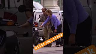 Blind man prank pranks prankvideo funnyvideo funny fumnymoment funnyshorts [upl. by Beatrix]