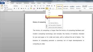 How to Change Paragraph Spacing in Word [upl. by Duester]