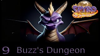 Lets Play Spyro Year of the Dragon Blind Ep 9 Buzzs Dungeon [upl. by Faden]