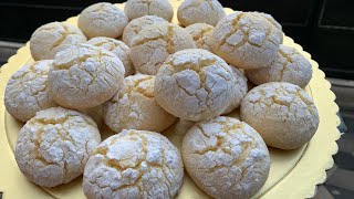 Biscotti al limone 🍋 troppo gustosi per colazione 🤩 ricetta in 1 minuto [upl. by Costanza699]