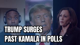 Trump SURGES Past Kamala in Polls – Major Update Revealed [upl. by Lewiss]