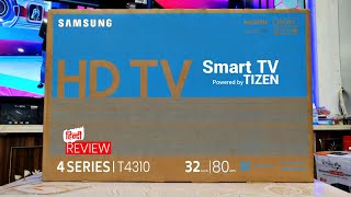 Samsung 32quot T4310 Smart HD TV  4 Series T4310  Hindi Review 🇮🇳 [upl. by Noral]