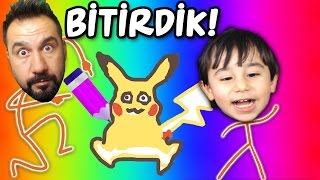 OYUNU BİTİRDİK  Draw a Stickman EPIC 2 FİNAL [upl. by Nanerb]