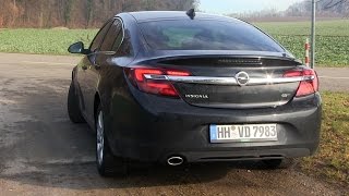 2016 Opel Insignia 20 CDTI EcoFlex 170 HP Test Drive [upl. by Nylirek28]