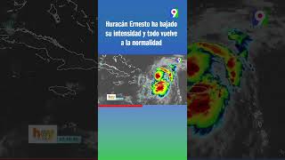 Huracán Ernesto ha bajado su intensidad y todo vuelve a la normalidad [upl. by Nason]