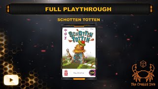 Schotten Totten  Full Playthrough by the Crabby Dice [upl. by Welford]