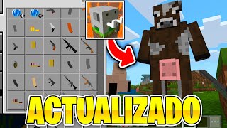 COMO PONER MODS Y ADDONS EN CRAFTSMAN ACTUALIZADO TODOS COMPATIBLES [upl. by Nesyla319]