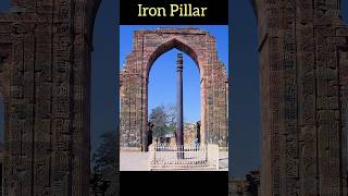 Iron Pillar ironpillar qutubminar delhitour mehrauli viral youtubeshorts mysteriousfacts [upl. by Eiramlehcar582]