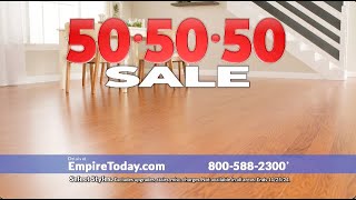 Empire Today®  Save BIG on New Flooring with the 505050 Sale [upl. by Saudra468]