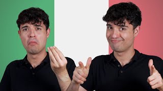 10 ITALIAN hand gestures you MUST know 🤌 audio in Italian with subs [upl. by Walls]