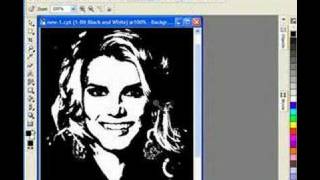 Creating Scroll Saw patterns with Corel Draw Portraits [upl. by Azil]