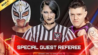 WWE 2K24  Special Guest Referee Match  Rey Mysterio VS Dominik Mysterio  WrestleMania XL [upl. by Dumond]