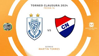 Ameliano vs Nacional  Fecha 14  Torneo Clausura 2024 [upl. by Brynne455]