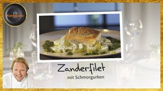 Björn Freitag  Zanderfilet mit Schmorgurken [upl. by Nepsa]