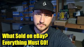 Everything Must GO Whats Sold on eBay and Listing New Gadgets [upl. by Enedan]