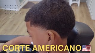 ✅ Tutorial de como fazer um corte americano passo a passo [upl. by Nnateragram]