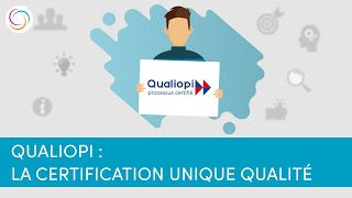 Qualiopi  la certification unique qualité [upl. by Seaver]