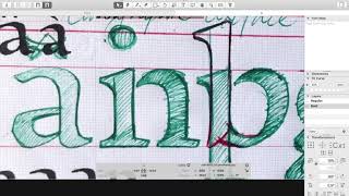 04 – Drawing typographic letterforms [upl. by Amarette8]