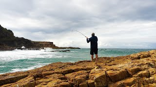 Rock and Beach fishing for BIG tailor and mulloway [upl. by Girovard901]