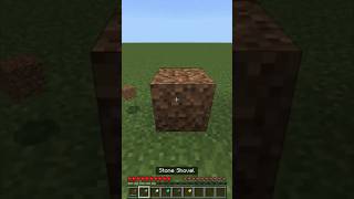 minecraft shovel logic shorts minecraft viral mohamedlmgyt [upl. by Constantino]