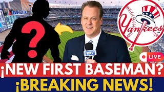 🚨 URGENT ALERT YANKEES READY TO MAKE A BIG MOVE AT FIRST BASE Who Will They Choose [upl. by Eilla]